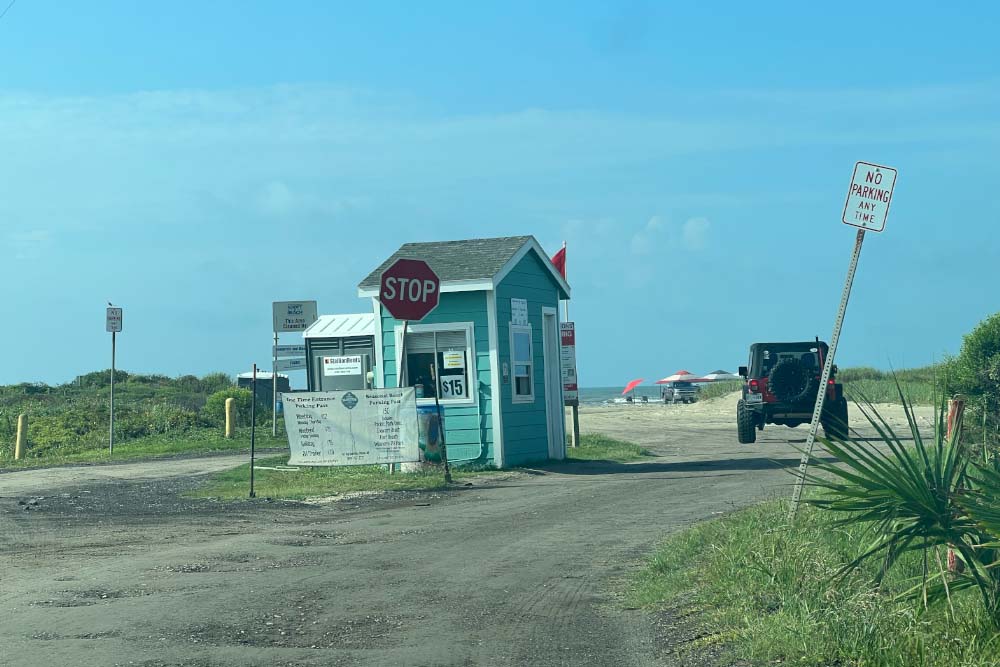 Beach Pocket 1 Sea Gull Shores Beach with On Beach Parking